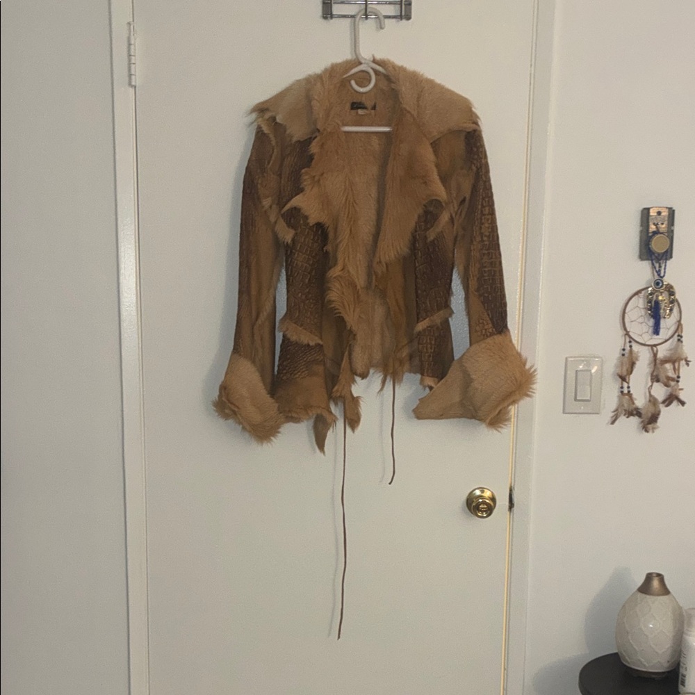 Chic Brown Teddy Jacket